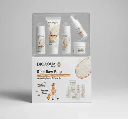 Kit Viajero Arroz Bioaqua X5 Productos