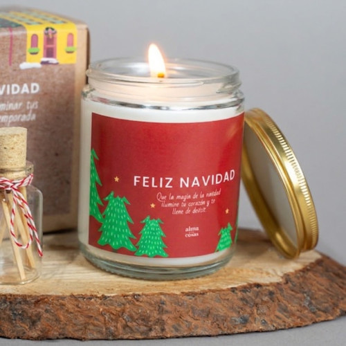 Kit vela navideña